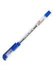 Ручка шариковая масляная c грипом STAFF College OBP-251,СИНЯЯ, корп. прозрачный, линия 0,35мм,142968