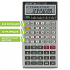 Калькулятор инженерный двухстрочный STAFF STF-169 (143х78 мм), 242 функции, 10+2 разрядов
