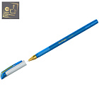 Ручка Берлинго "xGold" голубая, 0,7мм, игольчатый стержень, грип
