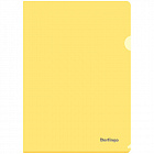 Папка-уголок Berlingo, А4, 180мкм, прозрачная желтая