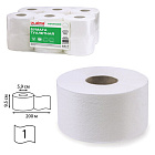 Туалетная бумага 200м (Т2) Лайма ADVANCED, 1-слойная, белая