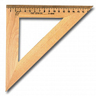 Треугольник деревянный УЧД 45*180