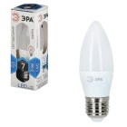 Лампа светодиодная ЭРА, 7 (60) Вт, цоколь E27, "свеча", холодный белый свет, 30000 ч., LED