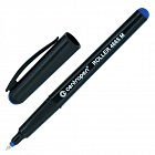 Ручка-роллер CENTROPEN, СИНЯЯ, трехгранная, корпус черный, узел 0,7 мм, линия письма 0,6 мм