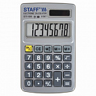 Калькулятор Стафф карман. 8разр., STF-1008, 103*62 мм
