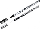 Ручка шариковая автоматическая Berlingo "Monochrome" синяя, 0,7мм, рисунок на корпусе, ассорти