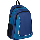 Рюкзак ArtSpace Simple Top, 41*30*12см, 1 отделение, 2 кармана, уплотненная спинка синий/голубой