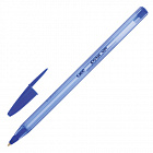 Ручка шариковая масляная BIC "Cristal Soft", СИНЯЯ, корпус тонированный, узел 1,2 мм, линия 0,35 мм,