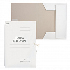 Папка для бумаг с завязками картонная STAFF, гарантированная плотность 220 г/м2, до 200 л