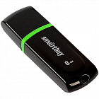 Флэш диск 8GB Smart Buy "Paean" USB 2.0 Flash Drive, черный