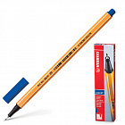 Ручка капиллярная Stabilo "Point 88" синяя, 0,4мм