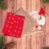 Набор для создания мешочка для новогоднего подарка "Дед мороз"