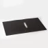 Папка на 2 кольцах BRAUBERG "Office", 21 мм, черная, до 120 листов, 0,5 мм
