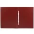 Папка с пластиковым скоросшивателем BRAUBERG "Office", красная, до 100 листов, 0,5 мм