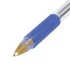 Ручка шариковая с грипом BIC "Cristal Grip", СИНЯЯ, корпус прозрачный, узел 1 мм, линия письма 0,32