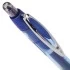 Ручка гелевая автоматическая с грипом BRAUBERG "Officer", СИНЯЯ, корпус тонированный синий, узел 0,5