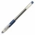 Ручка гелевая с грипом PILOT "G-1 Grip", СИНЯЯ, корпус прозрачный, узел 0,5 мм, линия письма 0,3 мм
