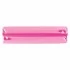 Пенал-косметичка ЮНЛАНДИЯ, мягкий, полупрозрачный "Glossy", розовый, 20х5х6 см