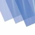Обложка для переплета А4 верхняя 150мкм синяя-прозрачн. пластик Брауберг