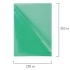 Уголок пластиковый Брауберг зеленый 0,10мм