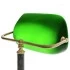 Светильник настольный из мрамора GALANT, основание - зеленый мрамор с золотистой отделкой