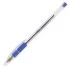 Ручка шариковая с грипом BIC "Cristal Grip", СИНЯЯ, корпус прозрачный, узел 1 мм, линия письма 0,32