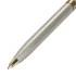 Ручка шариковая GALANT GFP009, подарочная, корпус серебристый, золотистые детали, синяя
