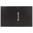 Папка на 2 кольцах BRAUBERG "Office", 21 мм, черная, до 120 листов, 0,5 мм