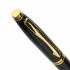 Ручка шариковая Brauberg бизнес-класс "De Luxe Black", корпус черный