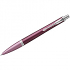Ручка Паркер шариковая "Urban Premium Dark Purple CT" синяя, 1,0мм, кнопочн., подар. уп.