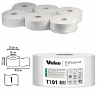 Туалетная бумага 450м (Т1) VEIRO Basic, (диспенсер 600286)