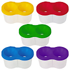 Стакан-непроливайка ПИФАГОР "ЭНИКИ-БЕНИКИ", двойной, ассорти,192125