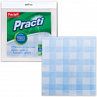 Салфетки универсальные, 35х35 см, 5 шт., 50 г/м2, вискоза (спанлейс), PACLAN "Practi"