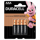 Батарейка Duracell Basic AAA  LR03 цена за блистер 4шт.