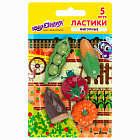 Ластики 5шт. Юнландия "Огород"