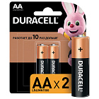 Батарейка Дюраселл Basic AA R06 цена за блистер 2шт.