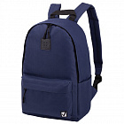 Рюкзак Брауберг POSITIVE "Dark blue", универсальный, потайной карман, 42х28х14см