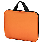 Папка на молнии с ручками Стафф EVERYDAY, А4, полиэстер, ярко-оранжева
