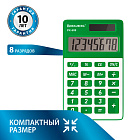 Калькулятор Брауберг 8 разр. PK-608 107x64мм, зеленый