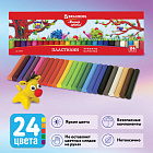Пластилин 24 цв. Брауберг  500г