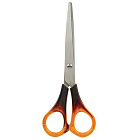 Ножницы Стафф "Basic" 200мм, ручки под янтарь, ПВХ чехол