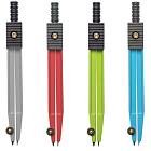 Циркуль ЮНЛАНДИЯ 115мм, металлический, чехол