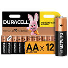 Батарейка Duracell Basic AA LR06 цена за 12 штук