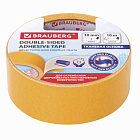Скотч двухсторонний 38мм*10м тканевая основа, Брауберг