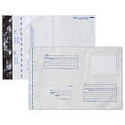 Конверт-пакеты ПОЛИЭТИЛЕН В4 (250х353 мм) до 300 листов, отрывная лента, "Куда-Кому",1 шт