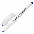 Ручка капиллярная CENTROPEN, трехгр., корпус белый, 0,3 мм, синяя