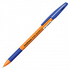 Ручка Эрик Краузе R-301 оранж. корпус, с гриппом, синяя