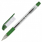 Ручка на масл. основе Брауберг "Max-Oil", зеленая с гриппом