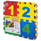 Коврик-пазл напольный ЮНЛАНДИЯ "Учим цифры" 0,75*0,45м, 1см, 15 частей