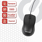 Мышь SONNEN М-201, USB, 1000 dpi, 2 кнопки+ колесо-кнопка, оприческая, черная